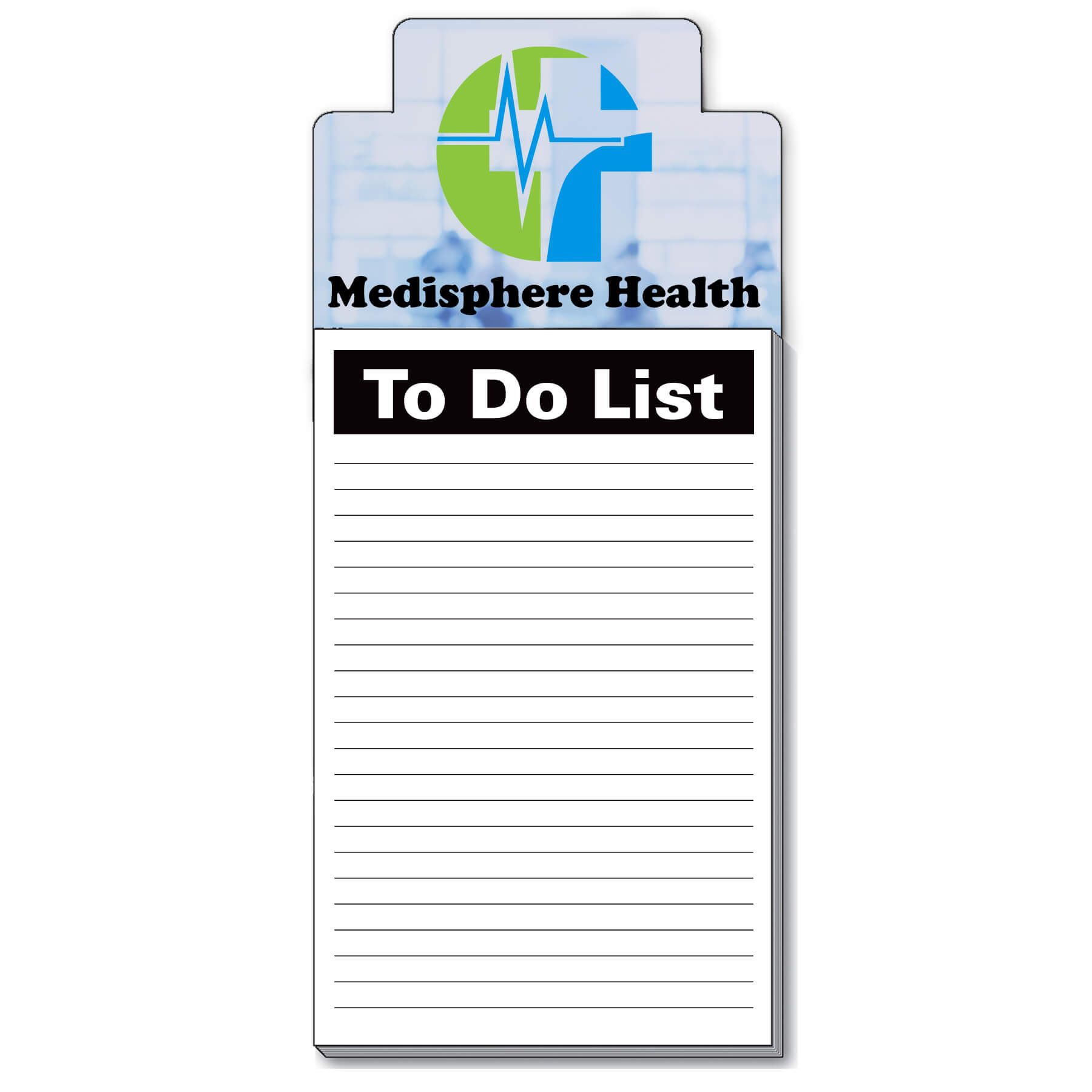 Imprinted Magnet with To Do List Pad